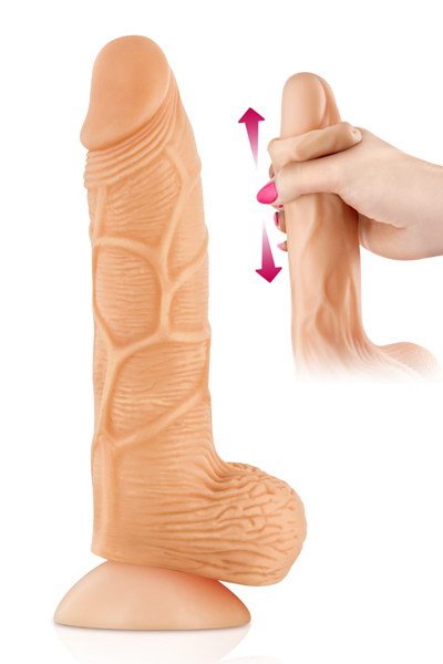 Dildo Brad 18 cm – Flexibel, realistisch & Saugnapf | Phthalatfrei