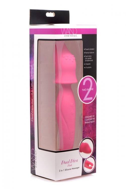 Dual Diva 2-in-1 Silicone Massager | Powerful Vibrations