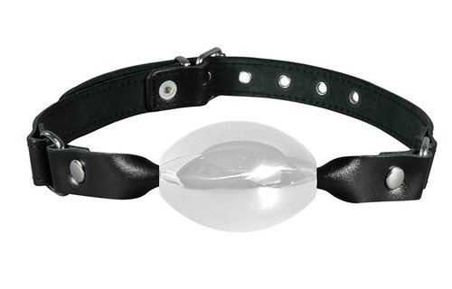 Silentium Aluminium Gag with Soft Leather Adjustable Strap