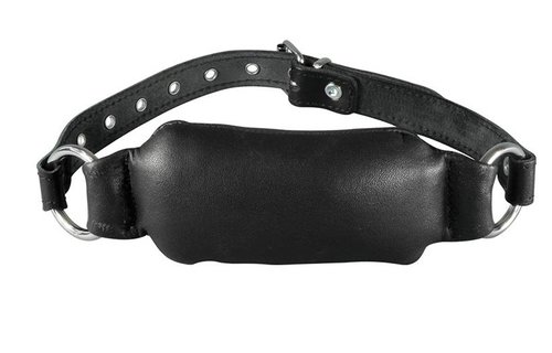 Gag Me Black – Cool Leather Mouth Gag for Him & Her