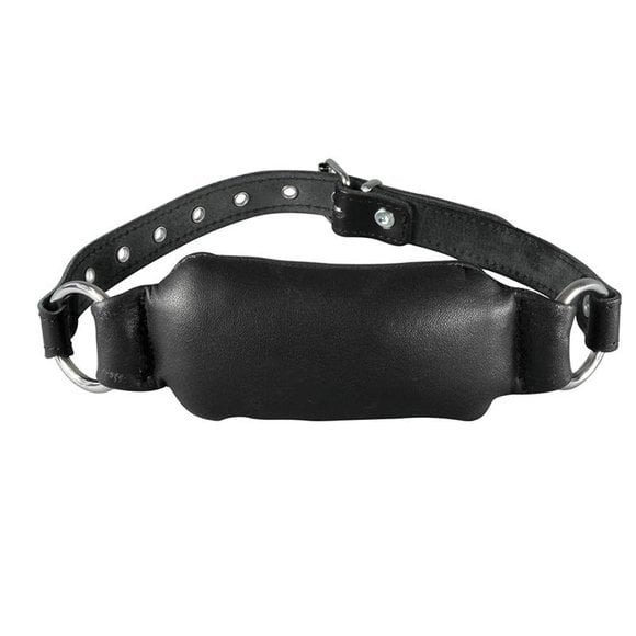 Gag Me Black – Cool Leather Mouth Gag for Him & Her