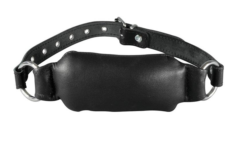 Gag Me Black – Cool Leather Mouth Gag for Him & Her