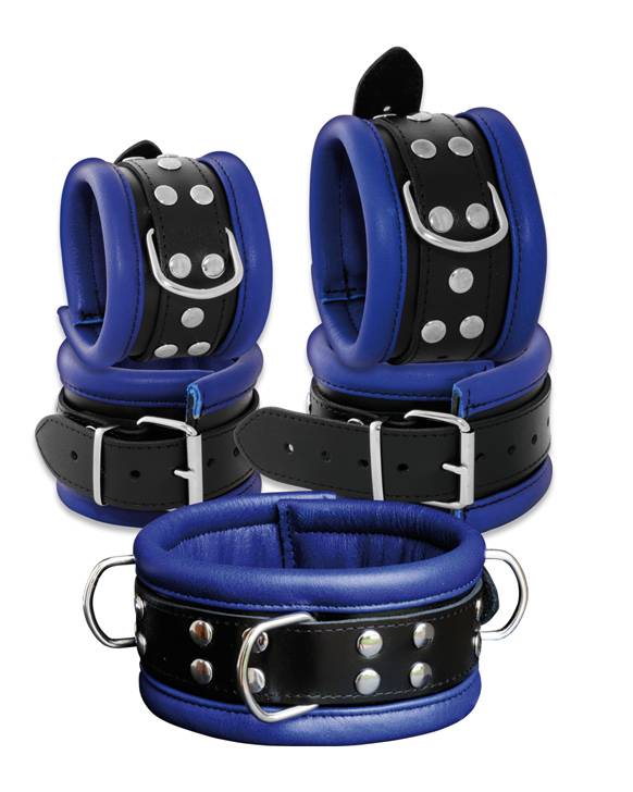 Halsband 6,5 cm - Blau