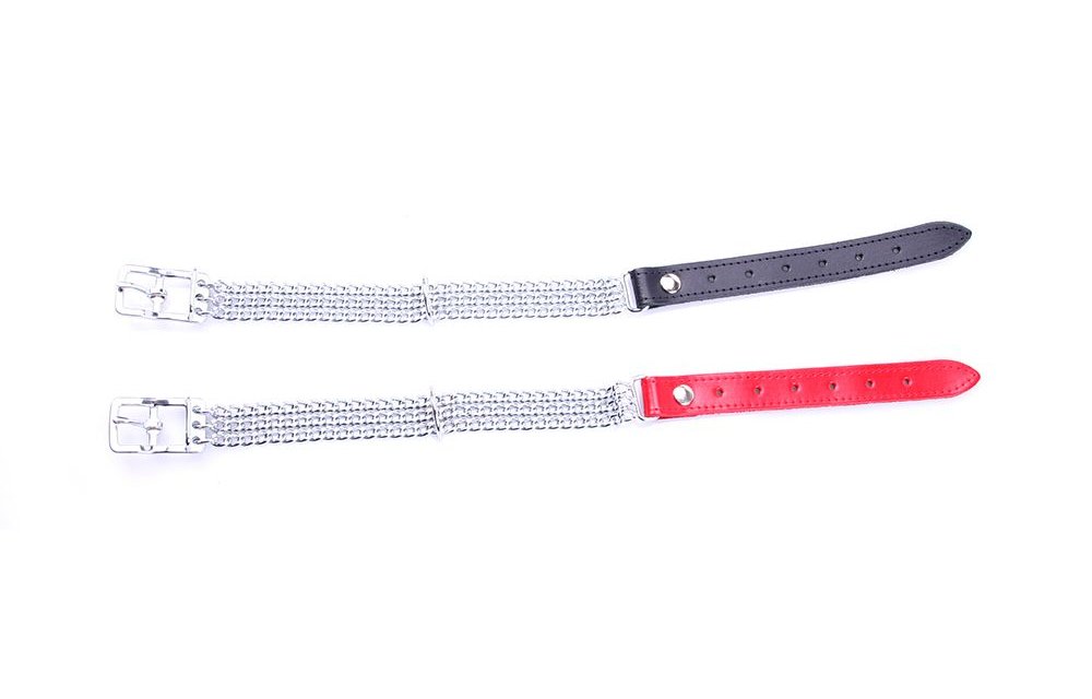 Black Necklace Collar | Adjustable Stainless Steel & Leather