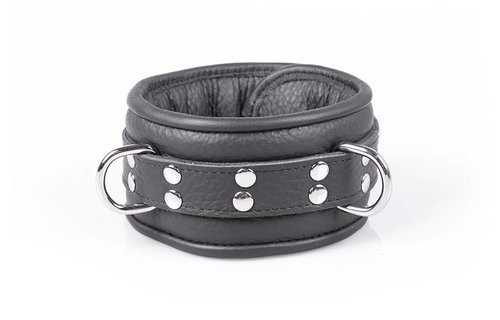 Professionelles Halsband 7 cm - Schwarz