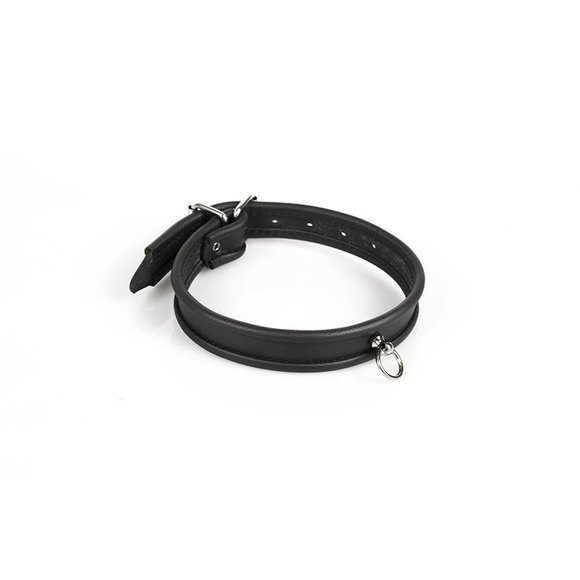 Classic Women's Collar Black | Durable Italian Leather