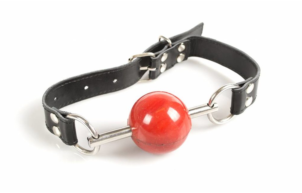 Bit Ball Gag - Rood