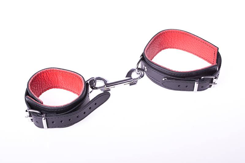 Basic Red Handcuffs | Adjustable, Durable Leather & Sexy