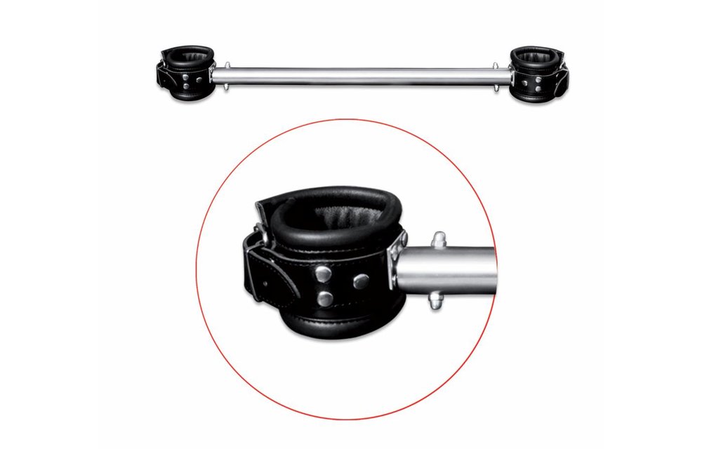 Spreader Bar with Leather Cuffs | Durable & Comfortable