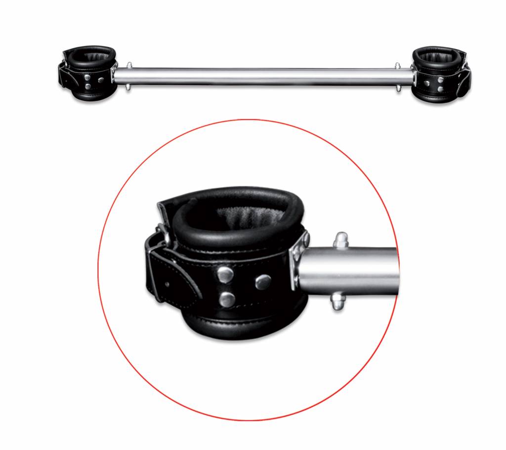 Spreader Bar met lederen boeien