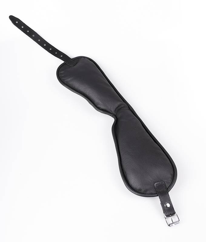 Soft Leather Blindfold and Mask for Ultimate Play