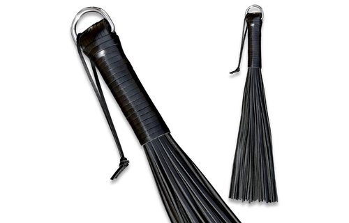 Durable Leather Whip 50 cm | Strong Grip & Quality