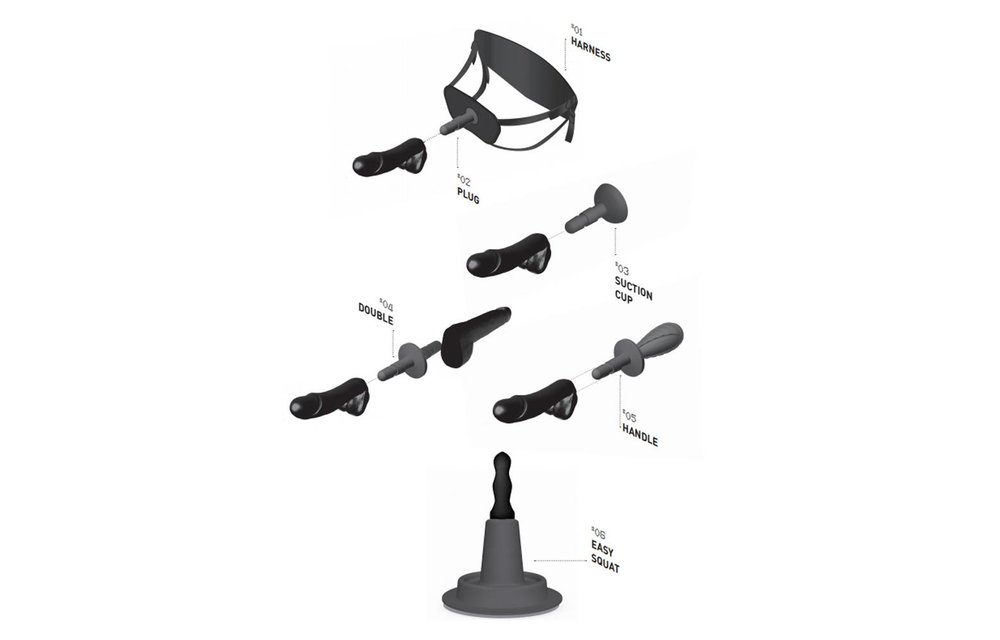 HUNG System Double Plug 18 cm – Ultimate Pleasure for Two