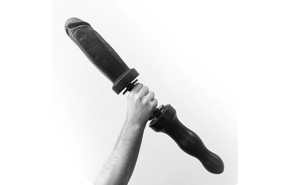 HUNG System Dubbel handvat zwart