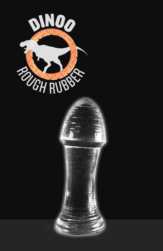 Saurus Dildo Trans 21,5 cm – Ribbelige, veilige silicone dildo