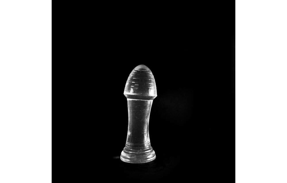 Saurus Dildo Trans 21,5 cm – Ribbelige, veilige silicone dildo