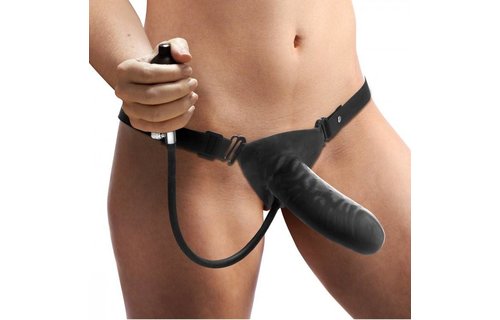 Expander Opblaasbare Strap-On Dildo 15 x 6 cm