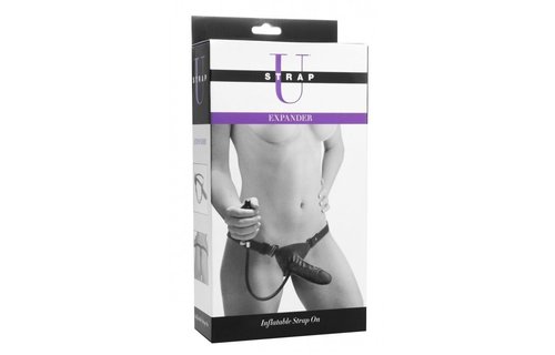 Expander Inflatable Strap-On Dildo 15 x 6 cm