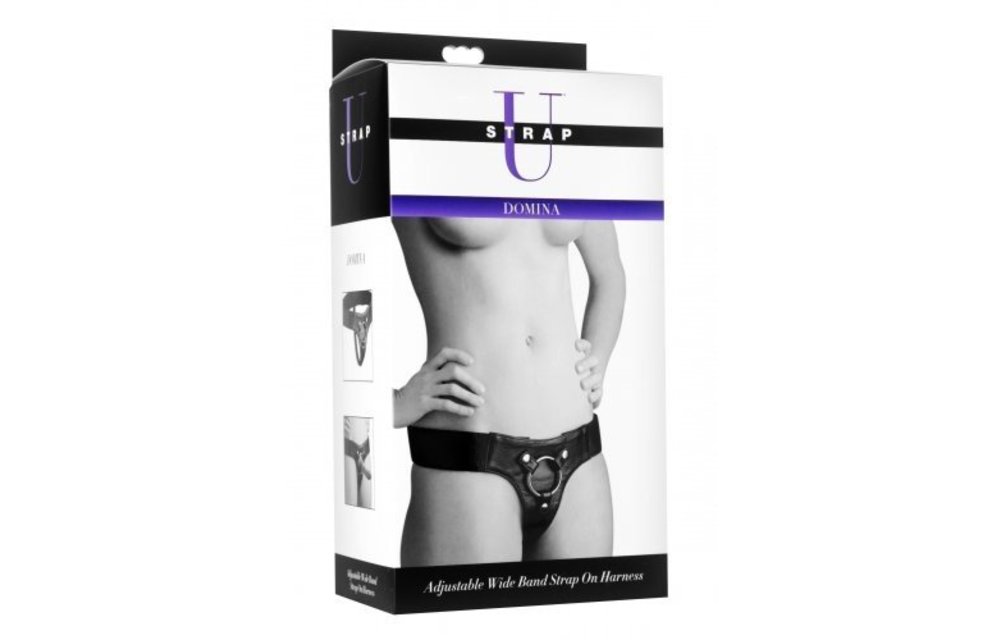 Domina Wide Band Strap On Harness
