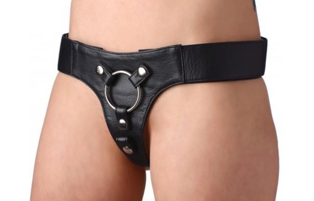 Domina Brede Band Strap On Harnas – Verstelbaar & Comfortabel