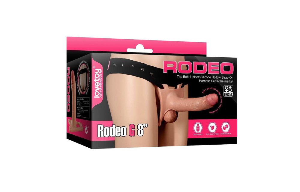 Strap-On Dildo Rodeo G 20 cm – Realistic & Comfortable