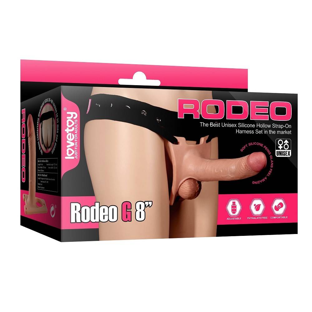 Strap-On Dildo Rodeo G 20 cm – Realistisch & Bequem