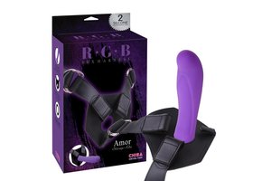 Strap-On Dildo Amor 15.8 x 3.6 cm