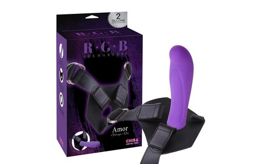 Strap-On Dildo Amor 15,8 cm – Verstelbaar & Comfortabel