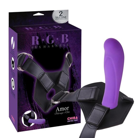 Strap-On Dildo Amor 15.8 cm – Adjustable & Comfortable