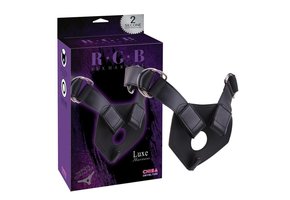 Strap-On-Harness Deluxe 25 cm – Verstellbar bis zu einer Taillenweite von 120 cm