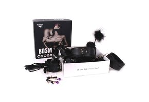 Eleven-piece Bondage Set | Complete BDSM Fantasy Kit Black