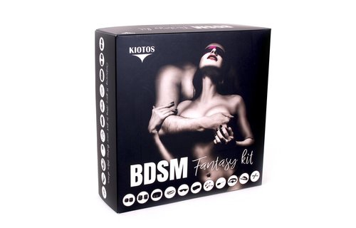 Bondage-Set Elfteilig | Komplettes BDSM-Fantasy-Kit Schwarz