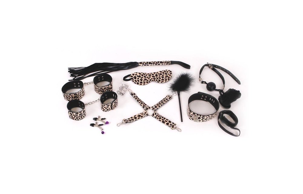 Bondage Set | BDSM Leopard Kit