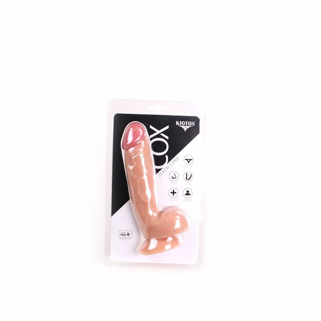 Dildo 23,5 cm (17 cm) | Neue Kiotos COX Kollektion & Saugnapf