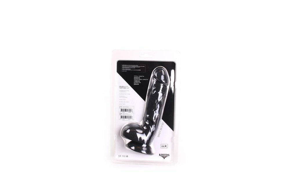 Dildo 23.3 x 5 - Schwarz