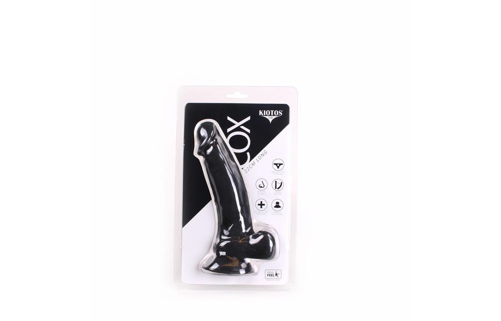 Dildo 22 x 4.5 - Zwart