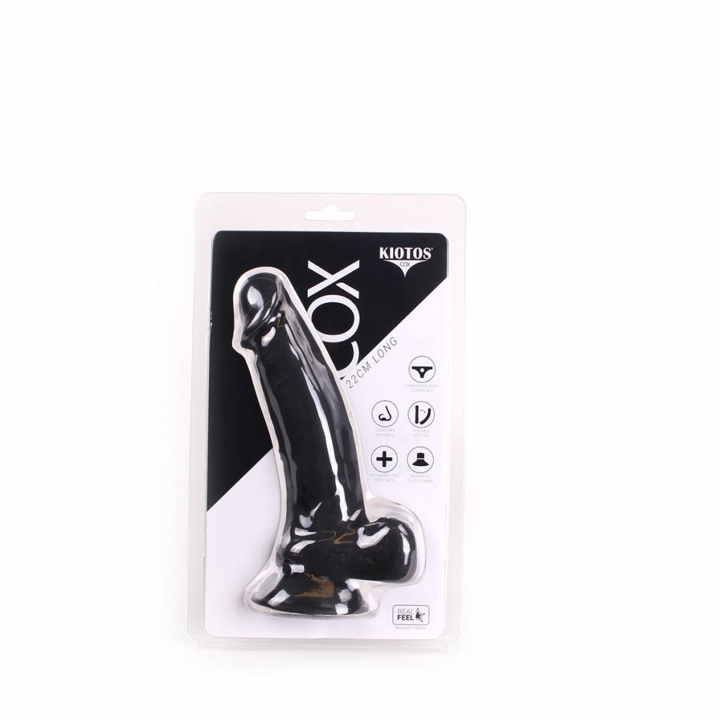 Dildo 22 x 4.5 - Zwart