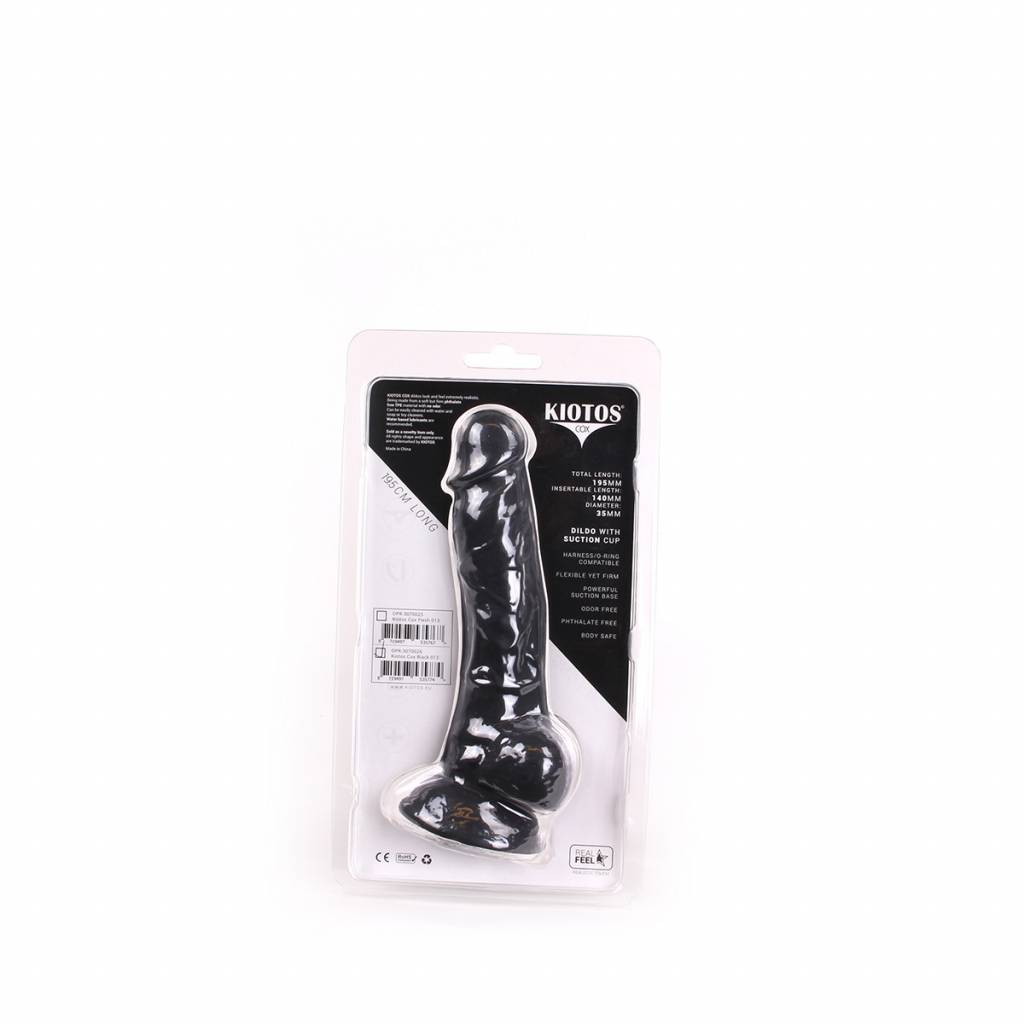 Dildo 19.5 x 3.5 - Black