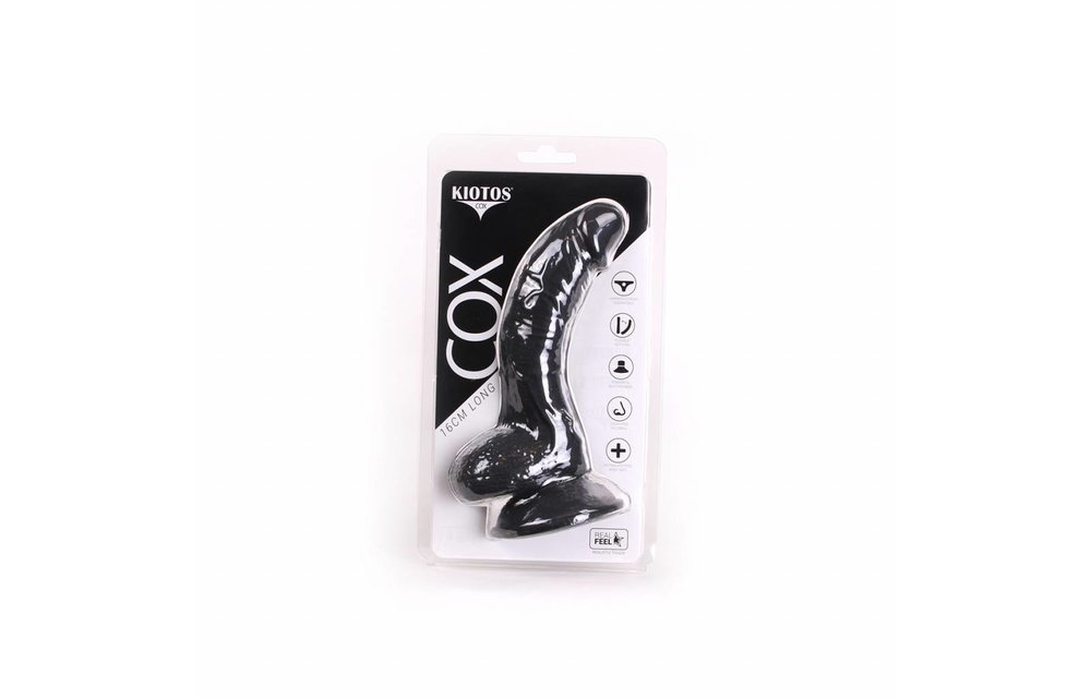 Dildo 16 x 4 - Zwart
