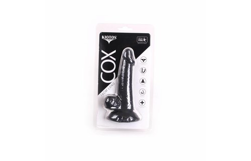 Dildo 16 x 4 - Zwart