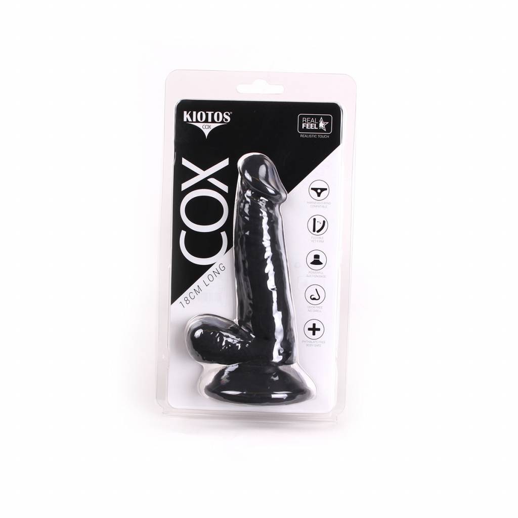 Dildo 18 x 3.8 - Black