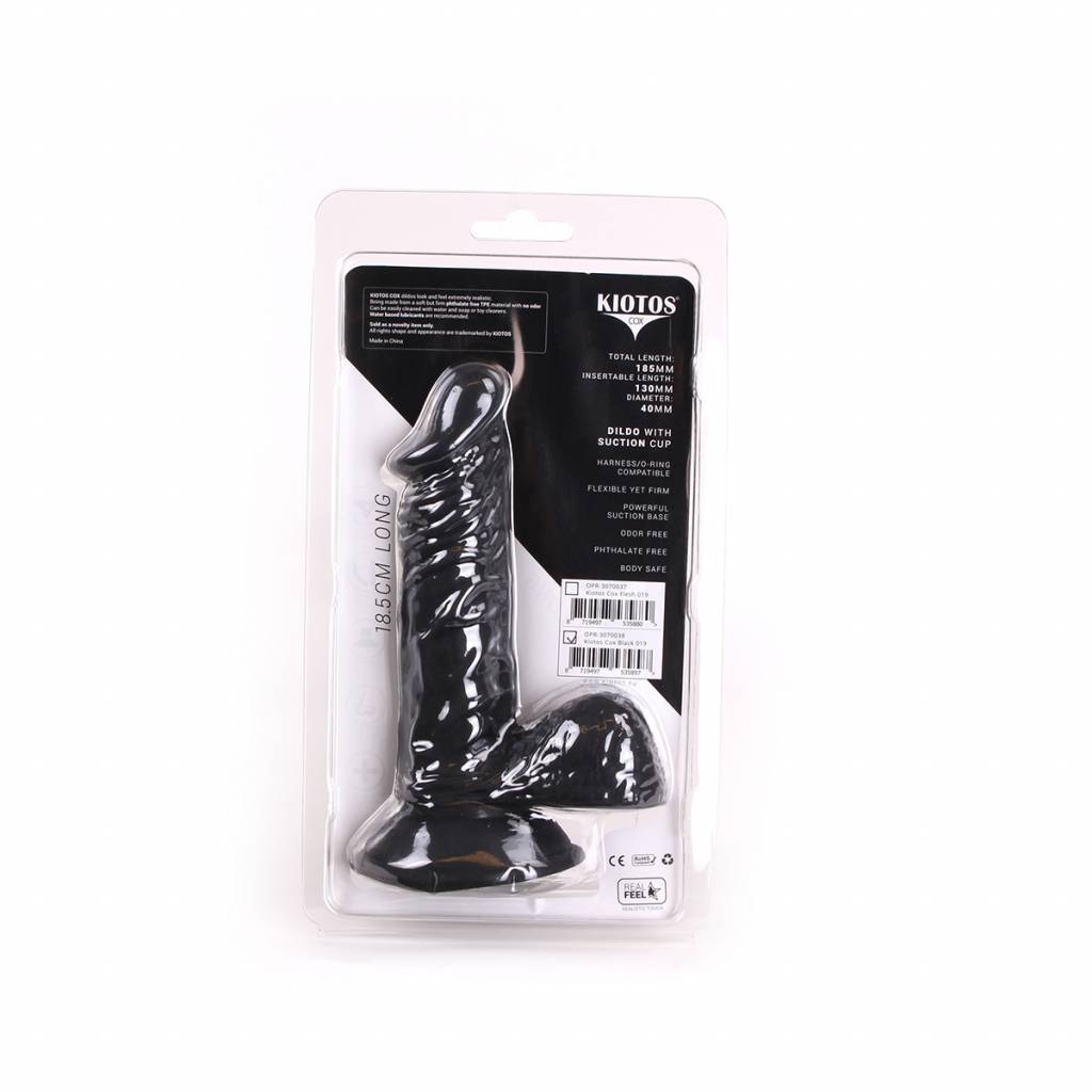 Dildo 18.5 x 4 - Black