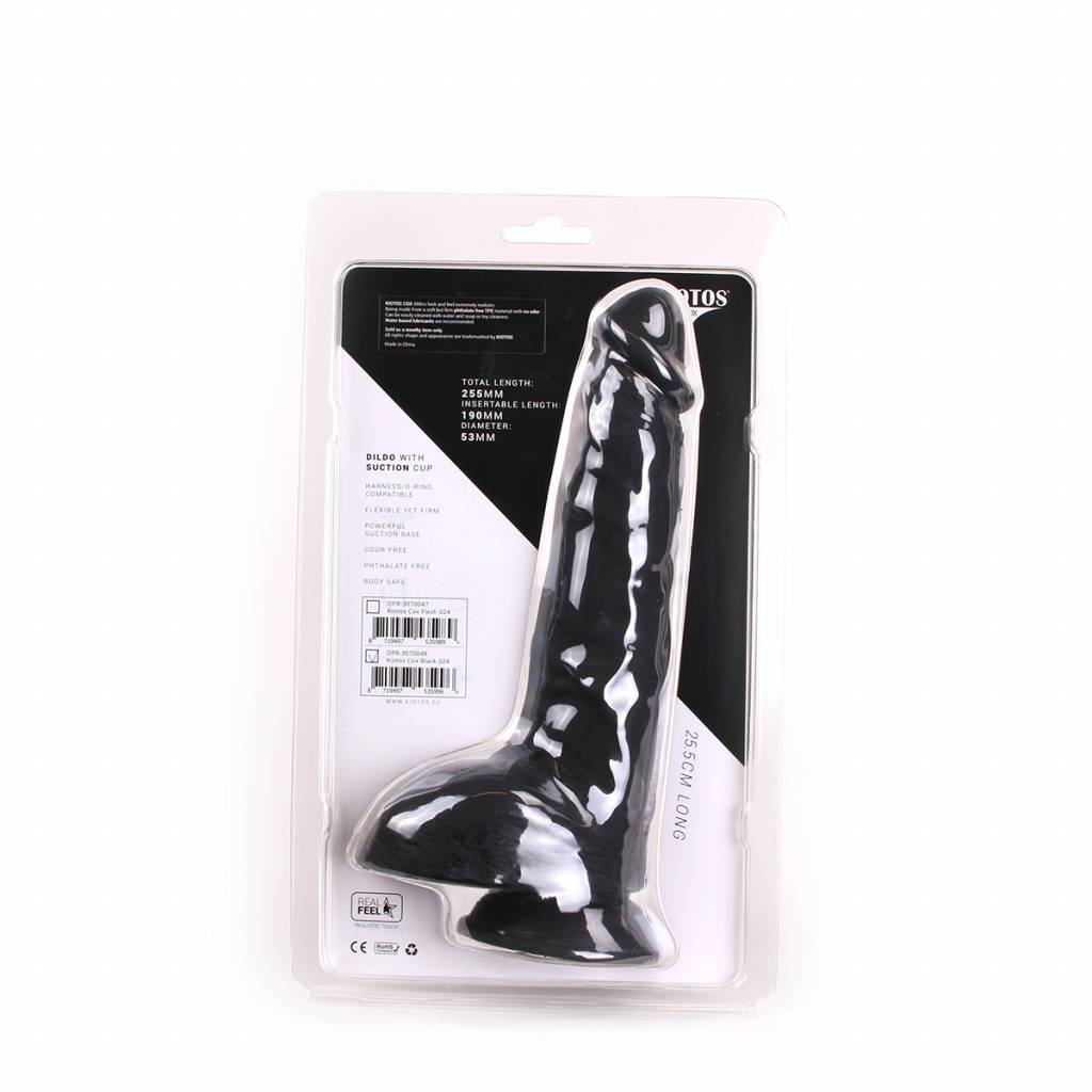 Dildo 25.5 x 5.3 - Black
