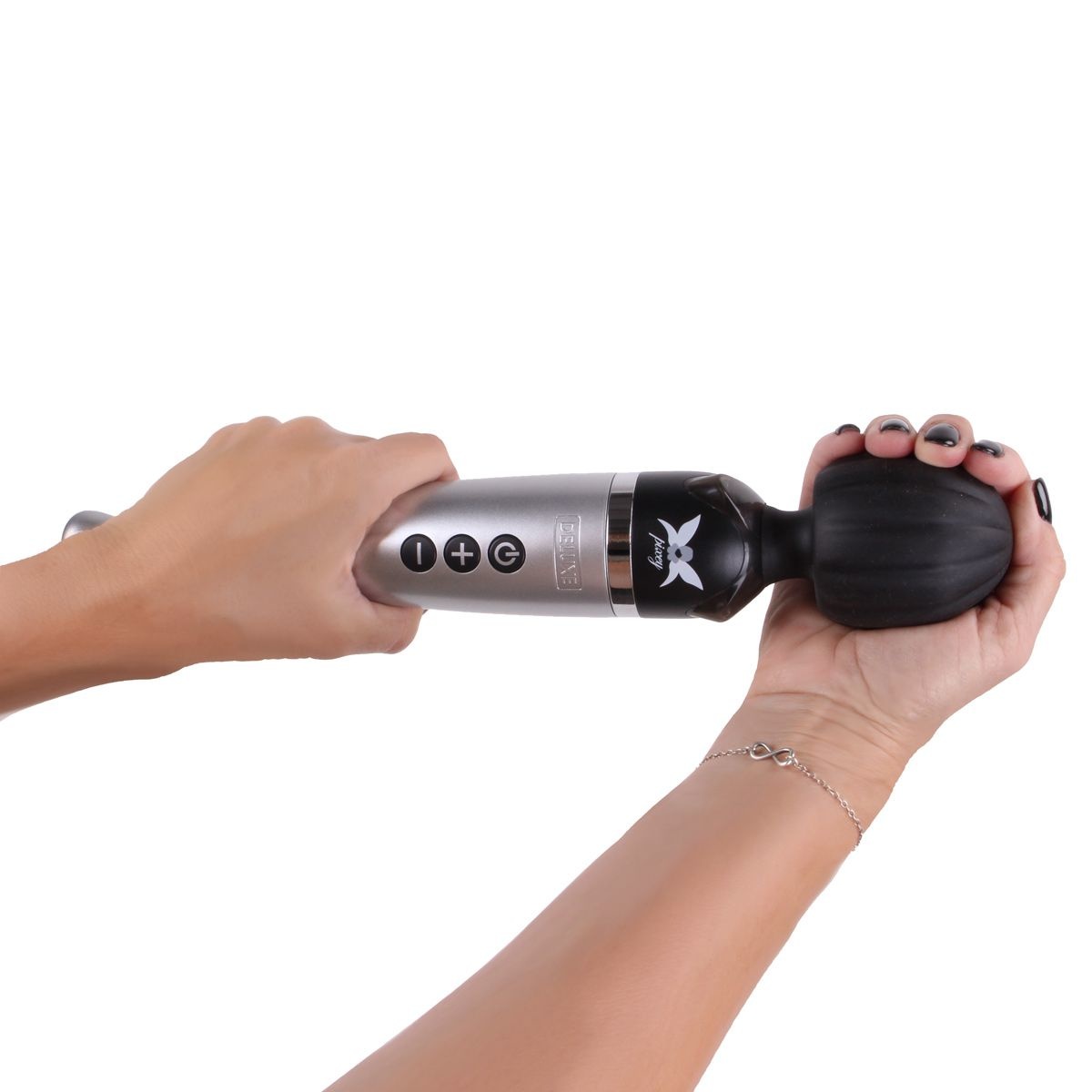 Pixey Deluxe – Powerful Cordless Wand Vibrator 60+ min battery