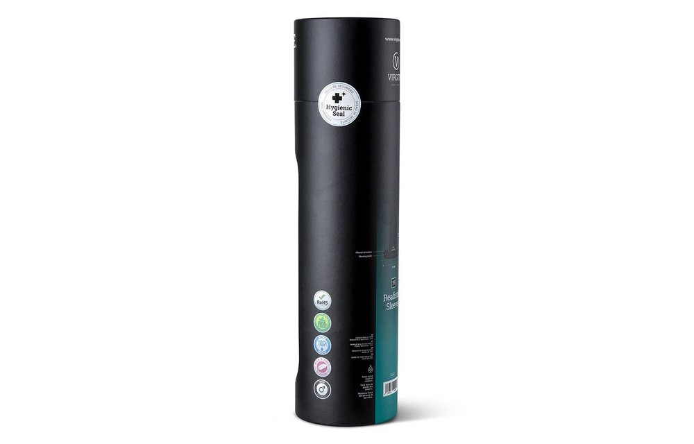S5 Realistische Sleeve Vlees 19 cm met Vibratie