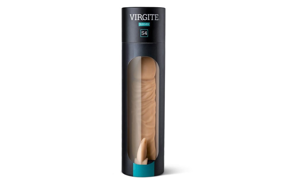 Realistische Sleeve 20 cm met Vibratie | Flexibel & Rekbaar