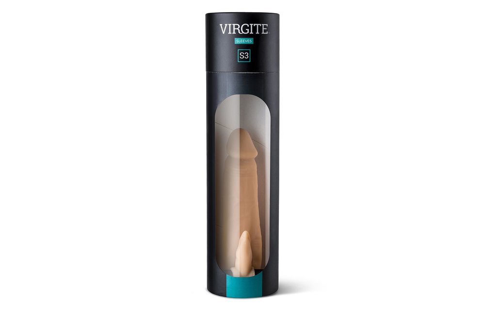 Realistische Sleeve 16,2 cm met Vibratie - Flexibel & Rekbaar