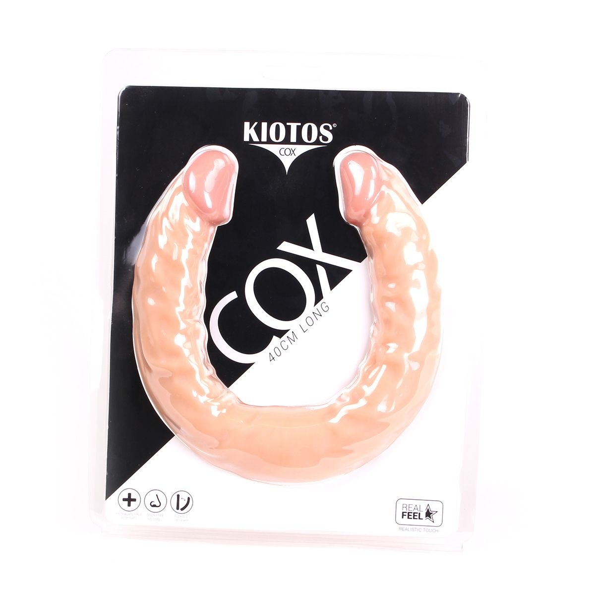 Dildo 40 x 3.6/3.8 cm - Kiotos COX 42 cm Insertable – Realistic