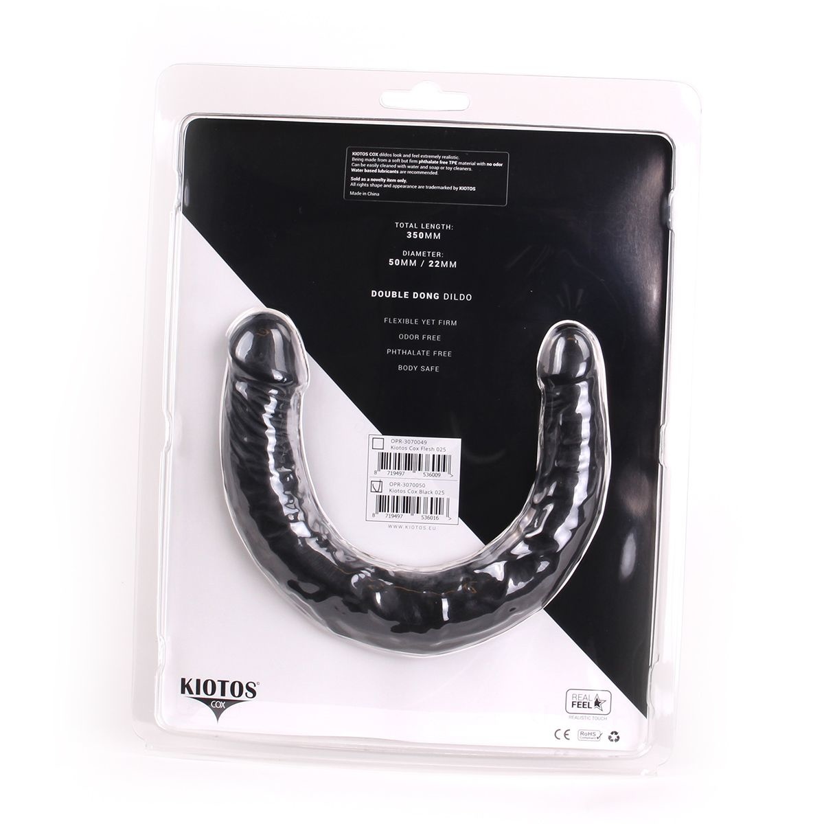 Kiotos COX Dildo 35,5 cm – Realistisch, Saugnapf & Wasserdicht