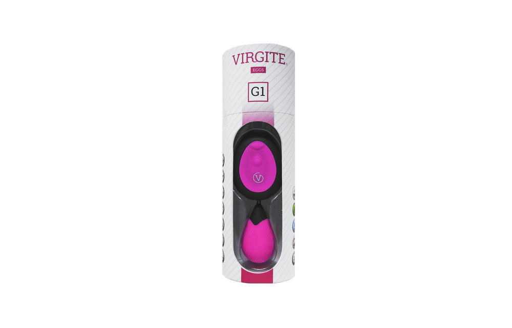 Rechargeable Pink Vibrating Egg with Remote Control - Waterproof
